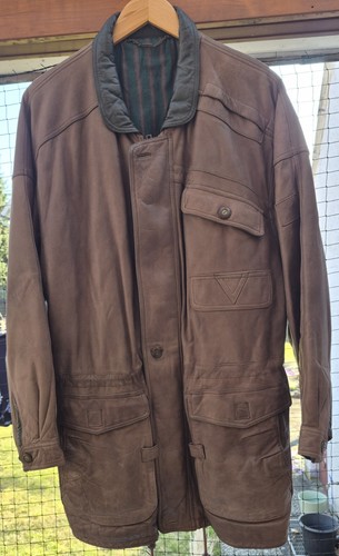 Leder parka beatex - leder,