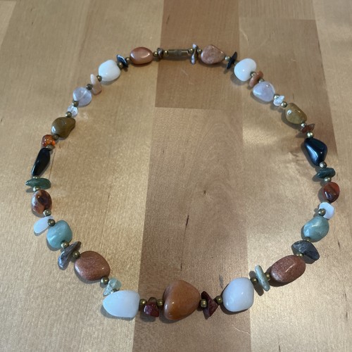 Vintage edelstein kette - vintage,