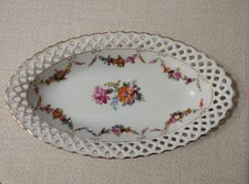 Bavaria Schumann Arzberg - Porzellan Servierschale oval - 25,5 x 14,5 x 4,5 cm