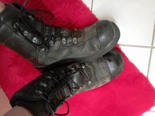 Haix Stiefel, Arbeitsstiefel, schwarz, gebraucht, Gr. 45