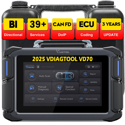 Vdiagtool vd70 kfz obd2 - vd70,