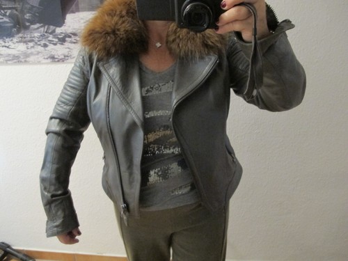 Schyia damen lederjacke - schyia,
