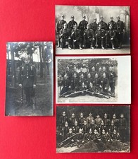 4 x Militär Foto AK um