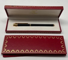 Cartier Stylos Schwarz Gold