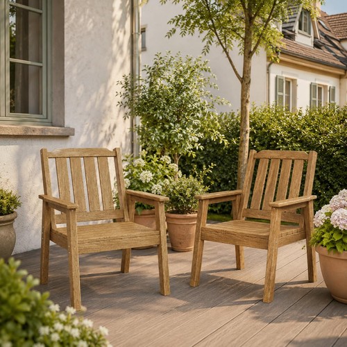 2stk gartenstuhl balkonstuhl - gartenstuhl,