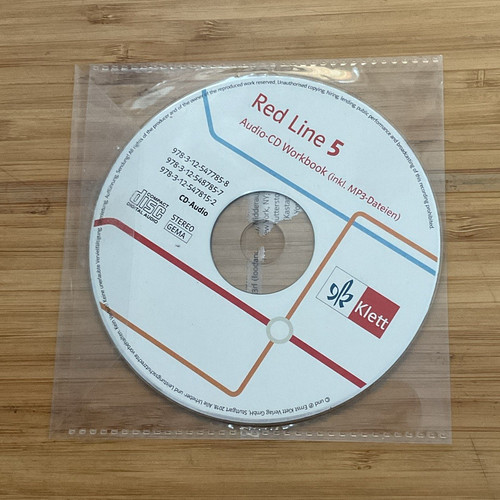 Klett red line audio cd - red, audio-cd