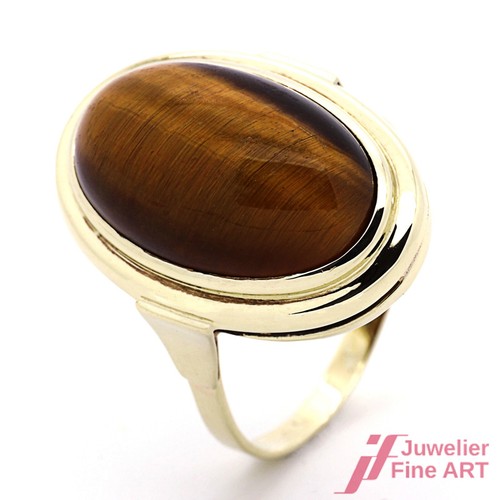 Ring 333 gelbgold mit - gelbgold,