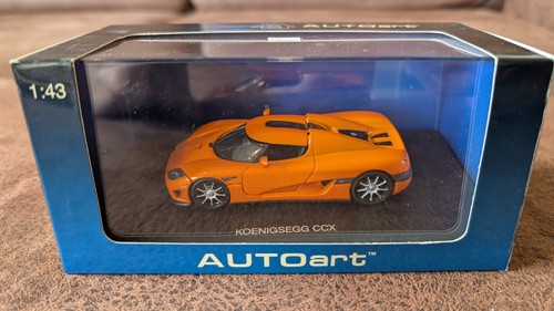Autoart koenigsegg ccx - autoart, orange