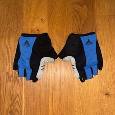 Fahrradhandschuhe Vaude blau grau Gr. 7 / S,  für Kinder