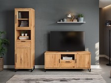 Wohnwand Holz Sydney Wildeiche