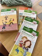 Mini Lük Im Kindergarten Set Plus 2 Hefte Mit Kasten  Lernspiel Maus