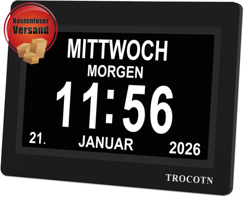 Demenz uhr senioren digitale - uhr,
