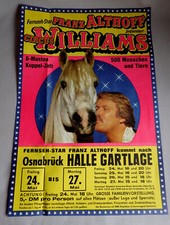 Tournee Plakat Circus Williams um 1985 (89799)