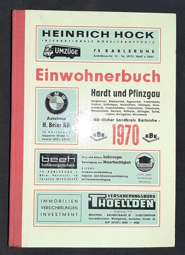 Einwohnerbuch hardt und - einwohnerbuch,