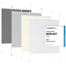 Plissee Klemmfix ohne Bohren Fenster Tür Faltstore Plissee Rollo Faltrollo