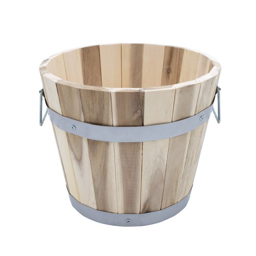 Holz pflanz eimer - pflanz,