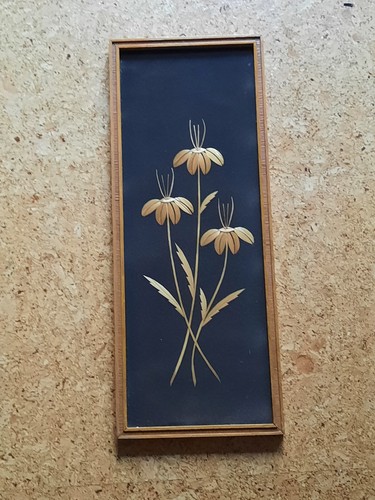 Bild intarsien blumenmotiv - intarsien,