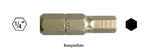 Bit sechskant zoll - bit, 1/4"
