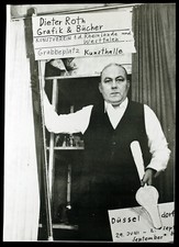 Fluxus, 1972. Plakatentwurf/Offset-Grafik Dieter ROTH (1930-1998 D/SUI)