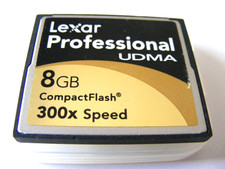 8GB Compact Flash Card 300x