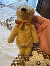 Antiker Steiff Teddy Bär  blond 50er  jahre  ca. 14,5 cm groß!