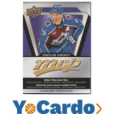 2025-26 Upper Deck NHL MVP Gravity Feed Retail Box