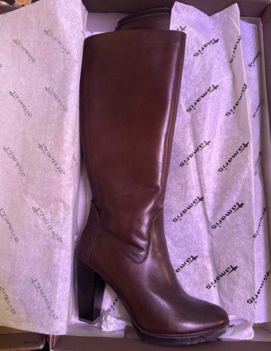 Tamaris stiefel dunkelbraun - tamaris,