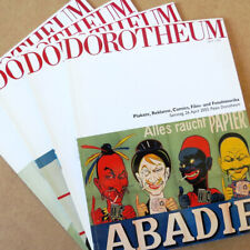 DOROTHEUM Reklame Schilder Plakate Comics  4 St. Auktionskataloge Wien 2003-2009