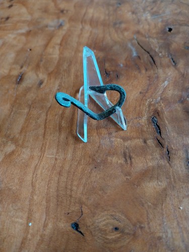 Angelhaken bronze antik - bronze,