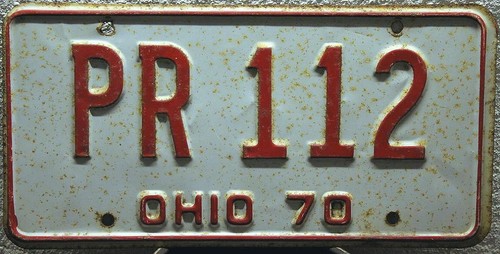 Ohio nummernschild usa - ohio,