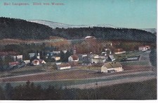 AK Ansichtskarte Bad Langenau Blick von Westen Długopole-Zdrój ca. 1910