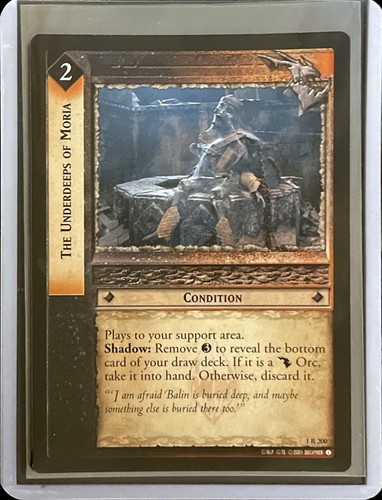 Lotr tcg the underdeeps - tcg:,