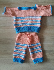 Strickset Puppe, Pullover +