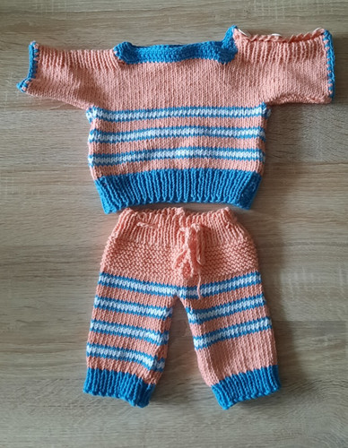 Strickset puppe pullover - puppe,,