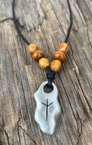 Halskette algiz rune - halskette,