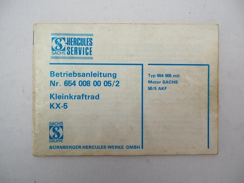 Hercules moped typ - moped,