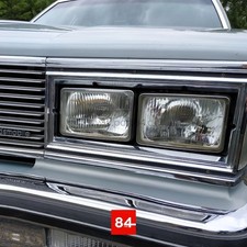 Oldsmobile Ninety-Eight 98 Regency 4x Scheinwerfer E-Prüfzeichen Umrüstung