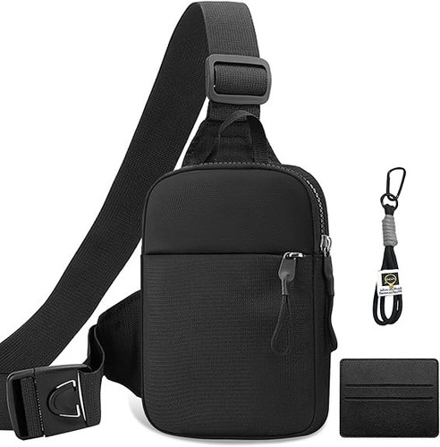 Schwarz cross body chest - cross, bag