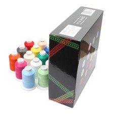 Ackermann Overlock Bauschgarn Nähgarn 16x 1.000m Box (2,18 EUR/km)