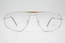 Vintage Brille Jaguar 339 - 100 Silber Gold Eckig Brillengestell eyeglasses