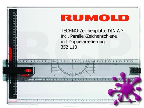 Rumold zeichenplatte techno - zeichenplatte,