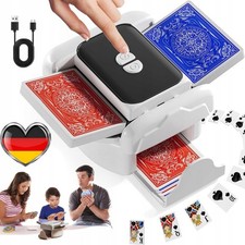 Kartenmischmaschine elektrisch Elektrischer Kartenmischer Kartenmischgerät DE