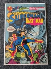 Superman Batman Comic Heft 13 / 1980 mit Sammelecke Selten!
