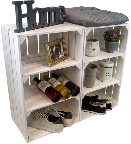 2er set grosse - , holzkiste