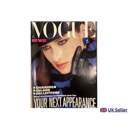Vintage vogue magazine august - magazine,