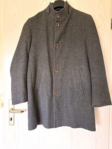 Bugatti herren mantel grau - bugatti, gr