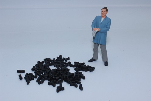 100 stück kohlebriketts - 100,