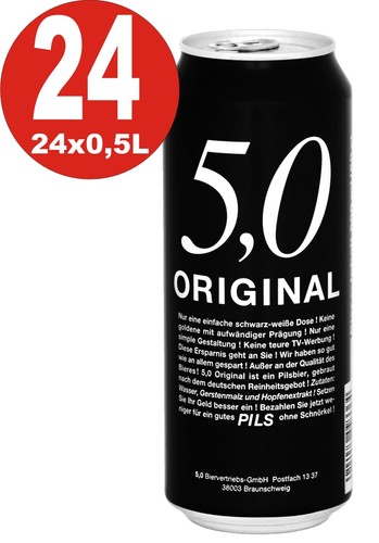 24x0 dosen 0 original - 24x0,5l,