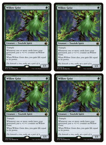 Mtg x willow - x, geist