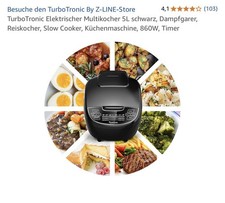 Multikocher        Schwarz Digital für Milchreis Multivarka Schongarer